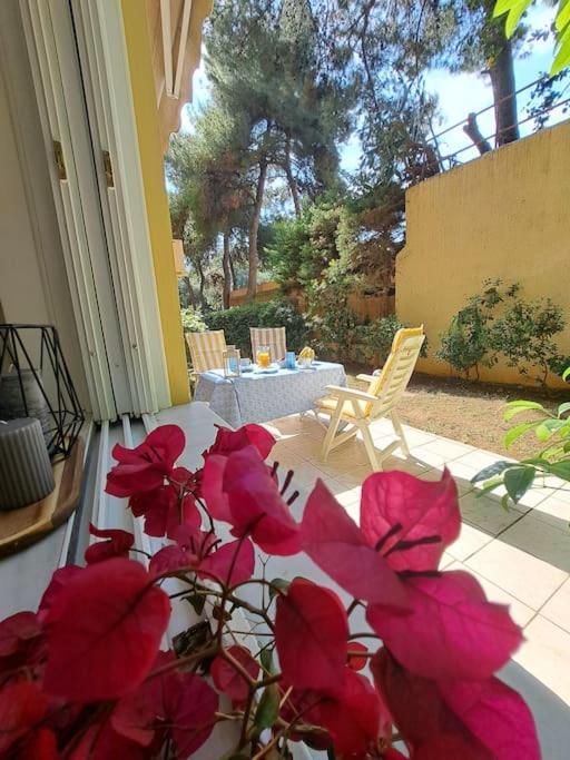 Garden Apartment With Bbq In The Athenian Riviera Екстер'єр фото